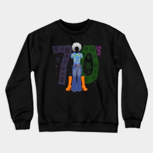 Love the 70's fashion style Crewneck Sweatshirt